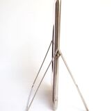 Double and beveled psyche mirror