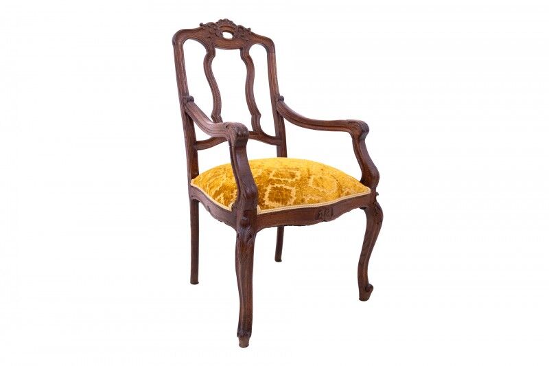 Pair of antique armchairs, France, circa 1900. After restoration.