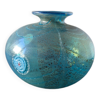 Murano glass vase by Franco Moretti