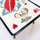 Table basse « Dame de coeur » du milieu du siècle dernier - années 1950