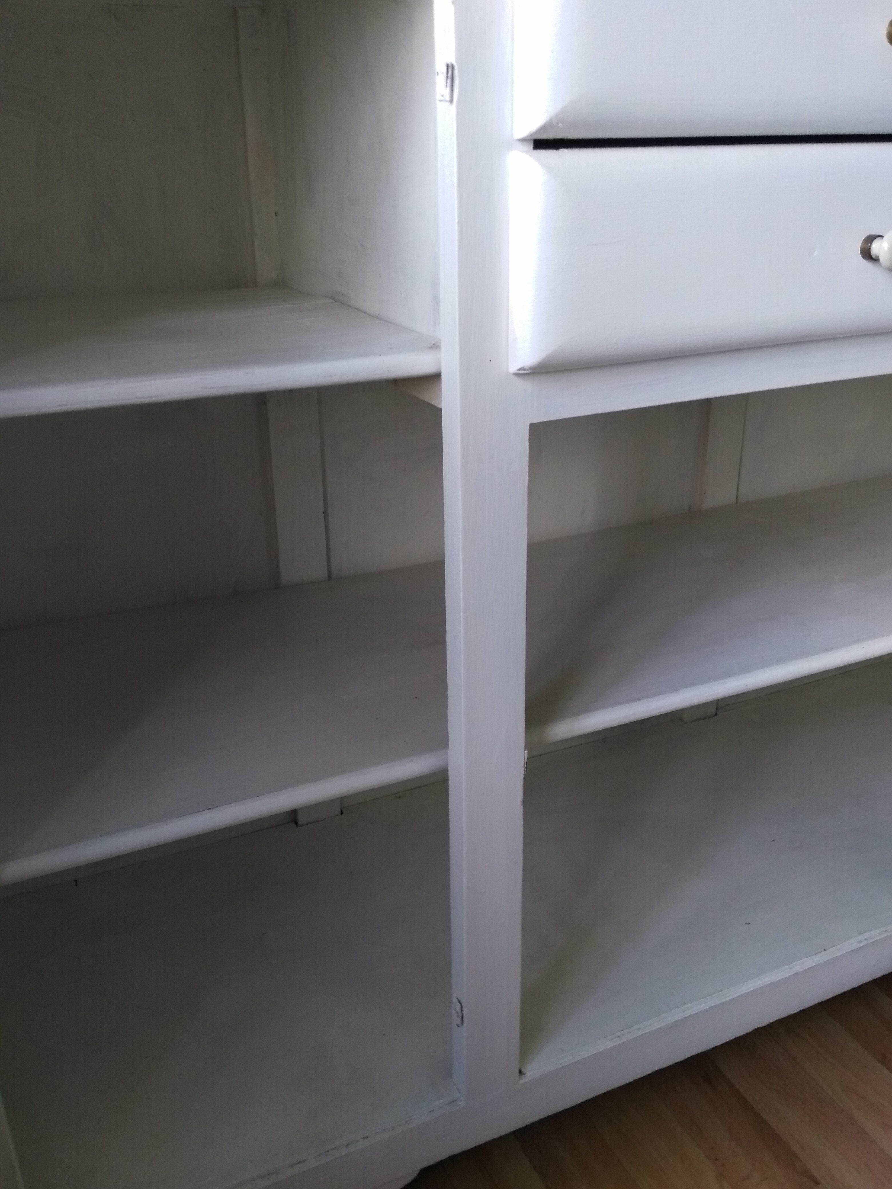 1950s Mado Buffet restyled in white