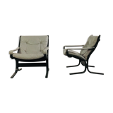Pair of armchairs "Siesta" gray of Ingmar Relling to Westnofa
