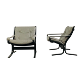 Pair of armchairs "Siesta" gray of Ingmar Relling to Westnofa
