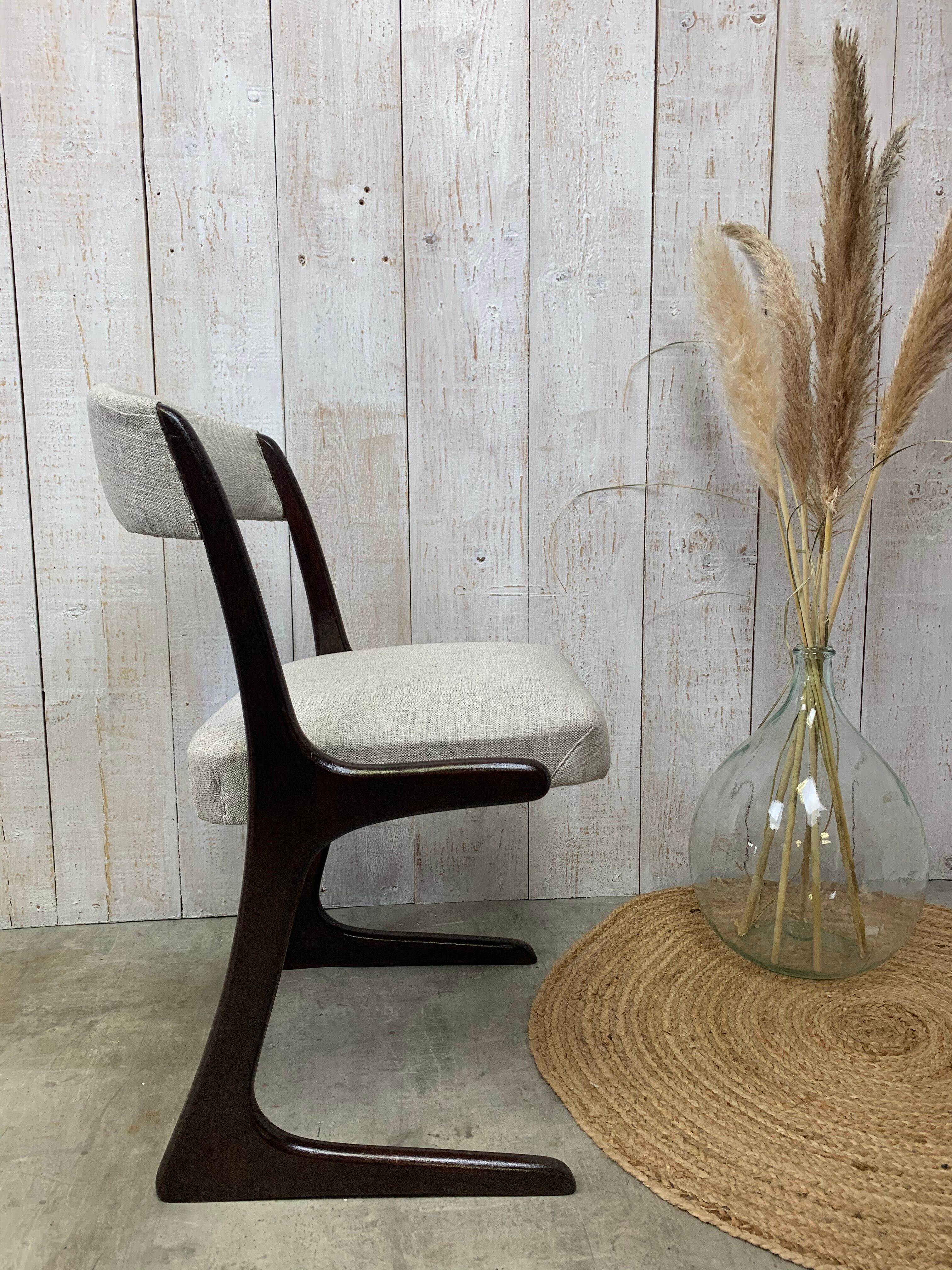 Series of 4 Baumann chairs