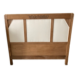 Upholstered Art Deco headboard