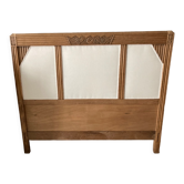 Upholstered Art Deco headboard