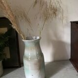 Vintage vase in enamelled ceramic