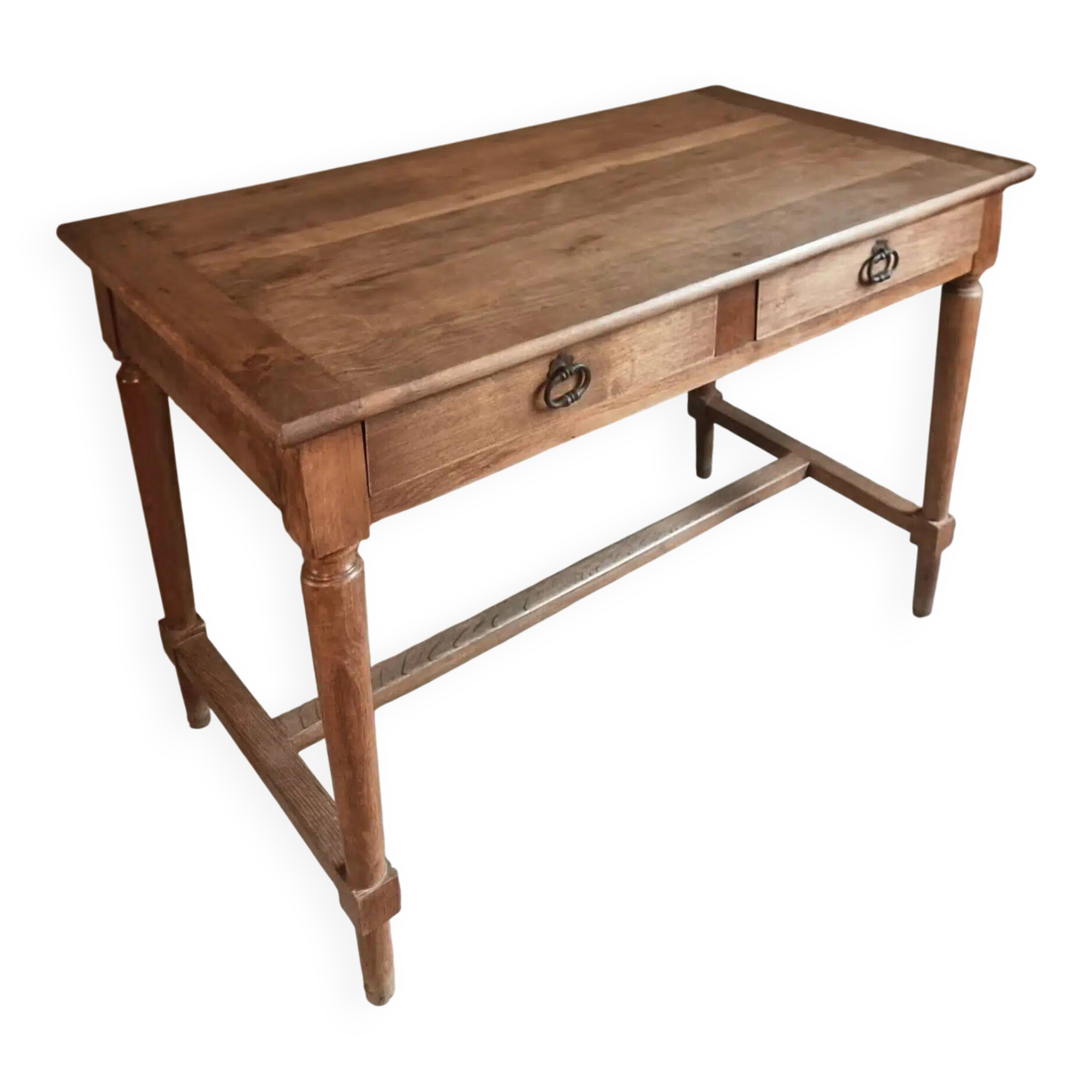 Table / antique desk in French oak, 1930s