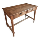 Table / antique desk in French oak, 1930s