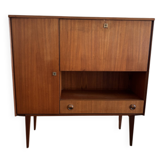 Secrétaire scandinave en teck