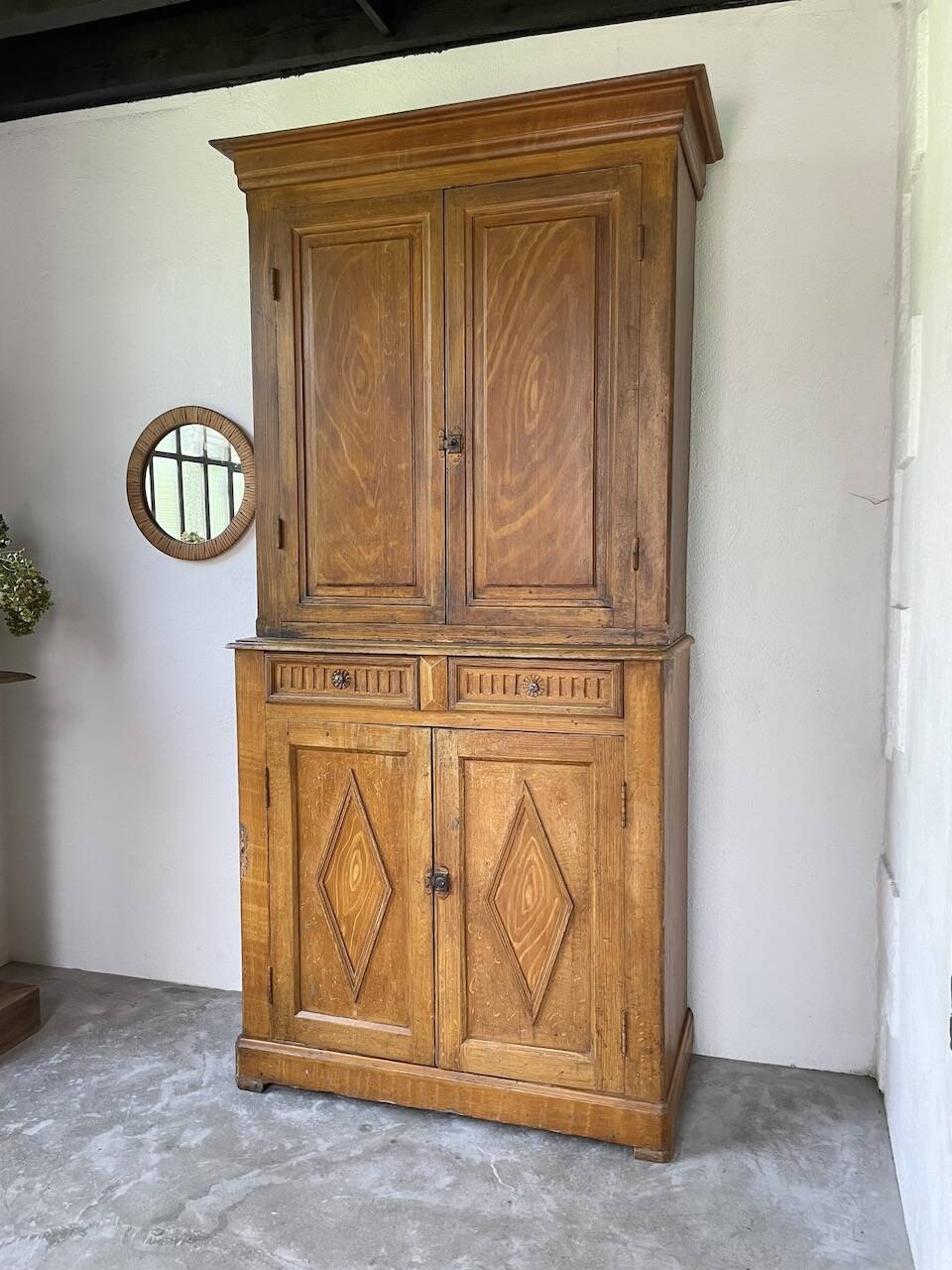 Two-body grocery cabinet, 1900