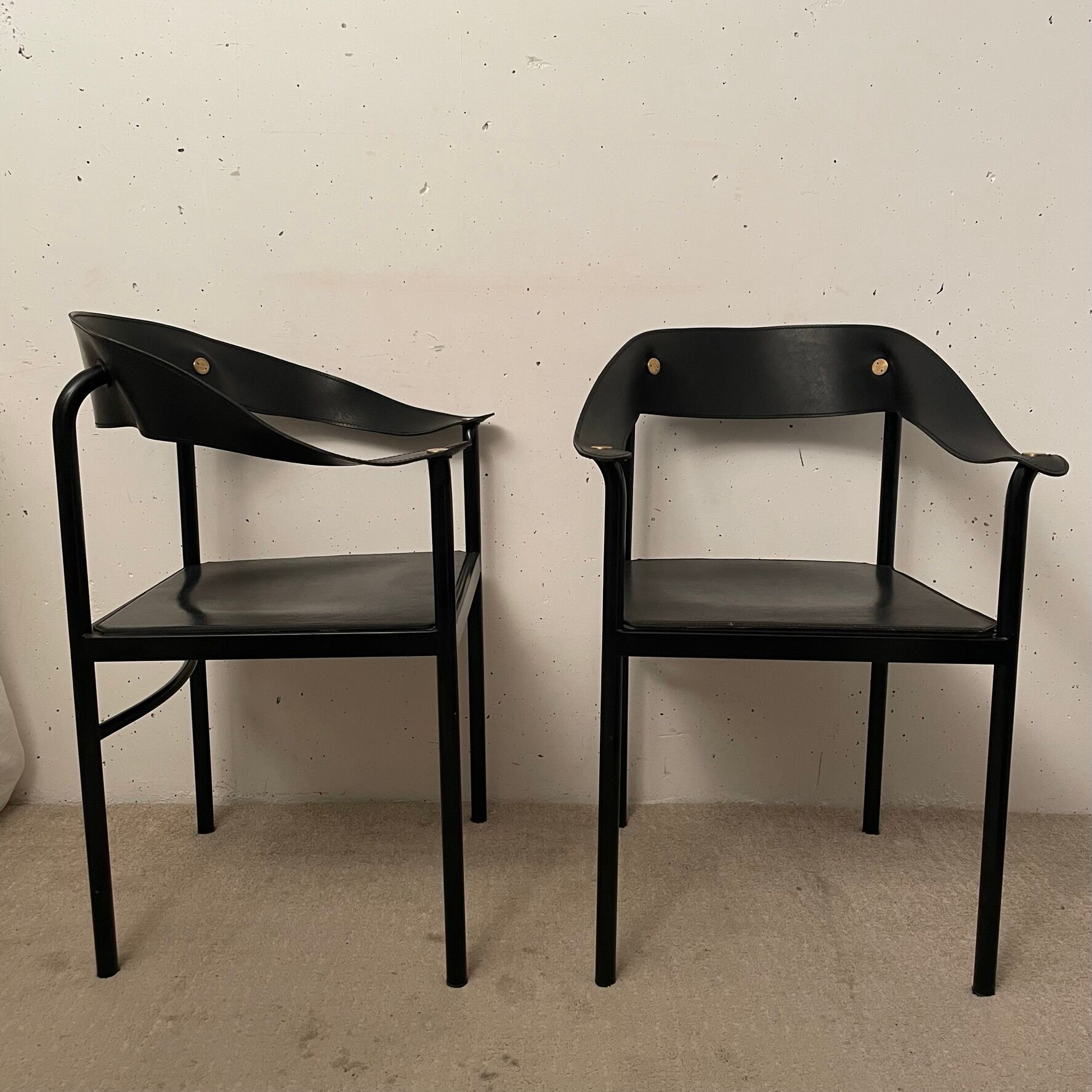 Pair of Artelano chairs, 1980