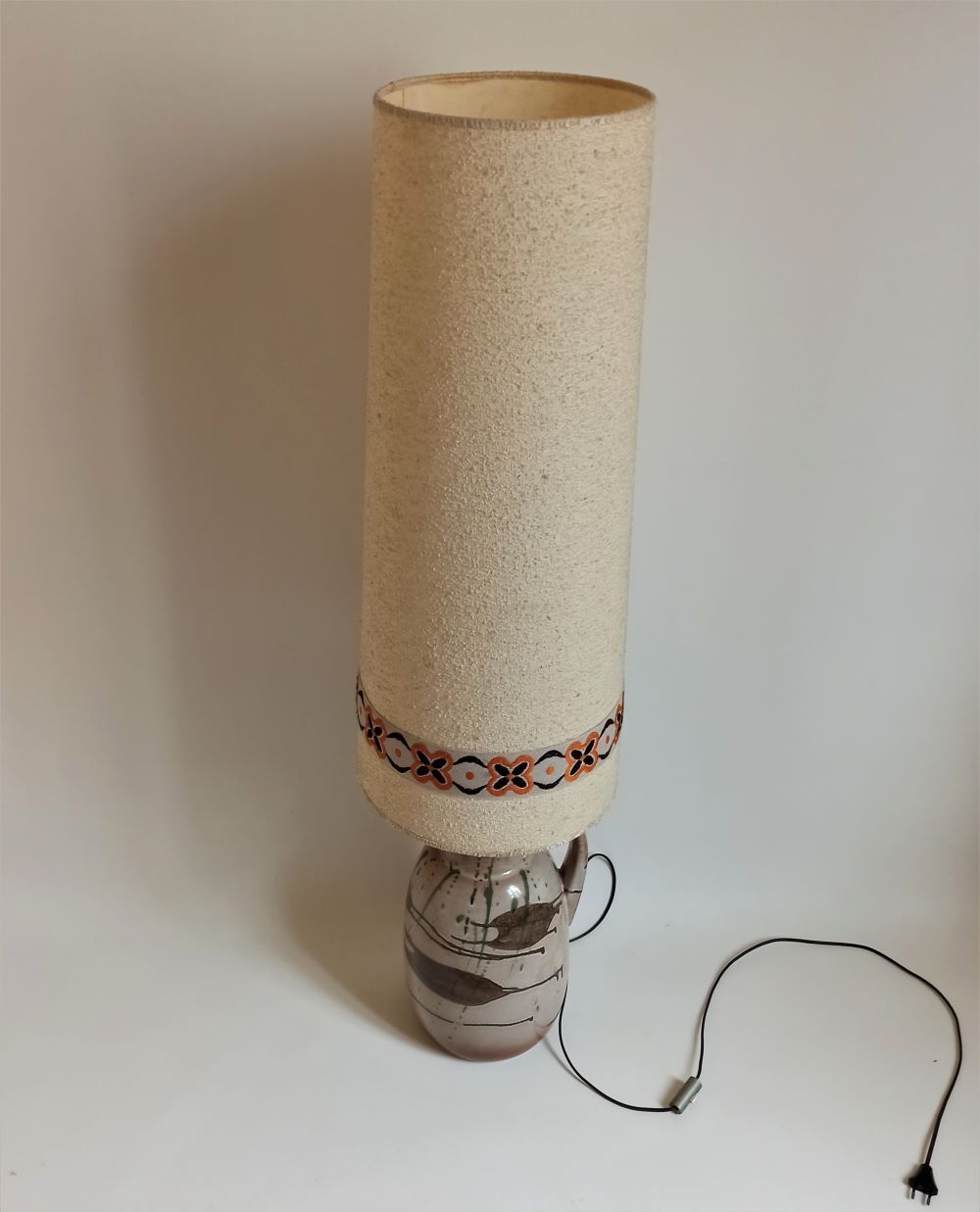 Ceramic lamp West Germany 70s