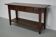 Vintage French rustic farmhouse oak side table, 1920s