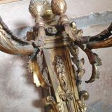 Paire d'appliques en bronze doré