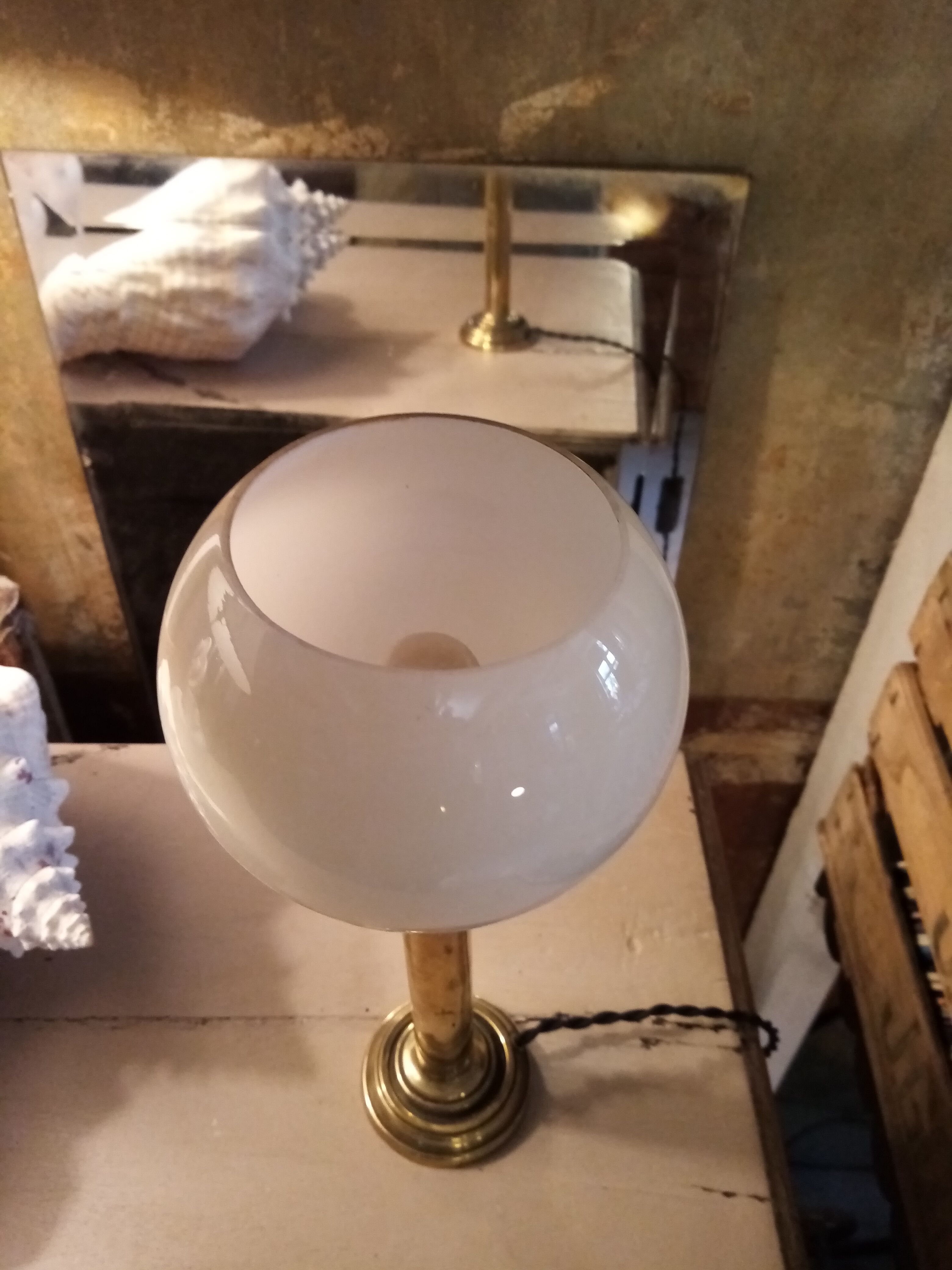 Brass lamp