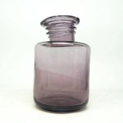 Postmodern vase, glass, designed by S. Sadowski, Poland, 1970s