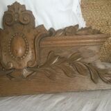Old oak pediment