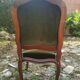 Two empire velvet chairs