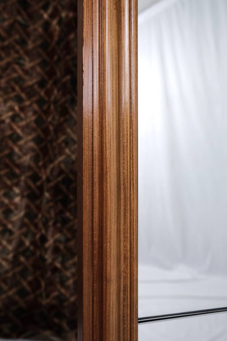 Très grand miroir de style brasserie, France, 1960s