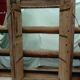 Old teak door