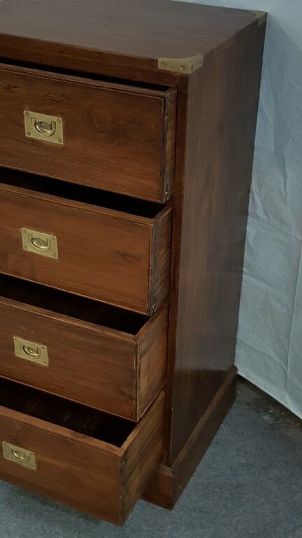 Teak storage furniture 4 drawers