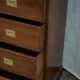 Meuble de rangement en teck 4 tiroirs
