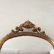 Old vintage mirror in gilded wood