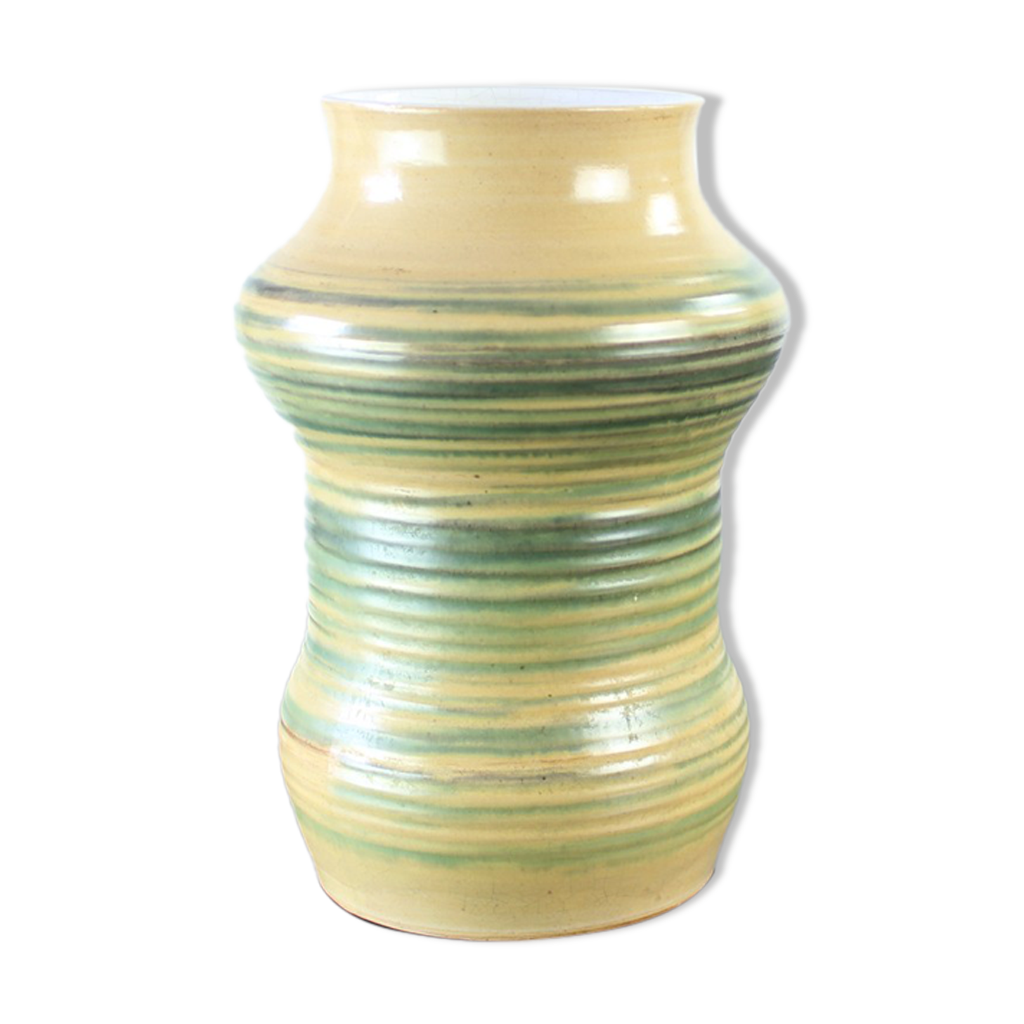 Vintage Ceramic Vase, Czechoslovakia 1960s