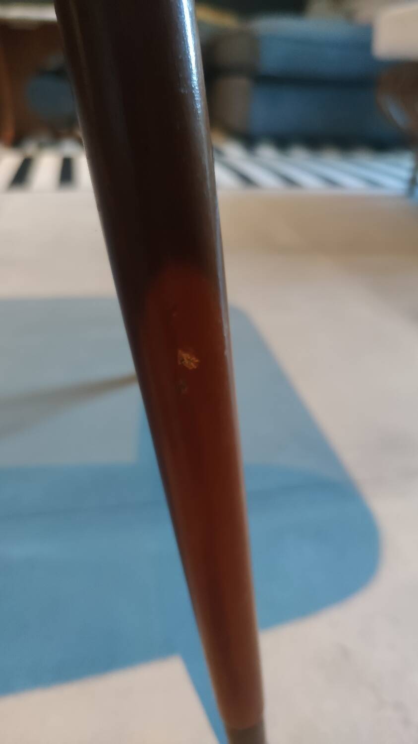 Melamine and ceramic coffee table, 1960