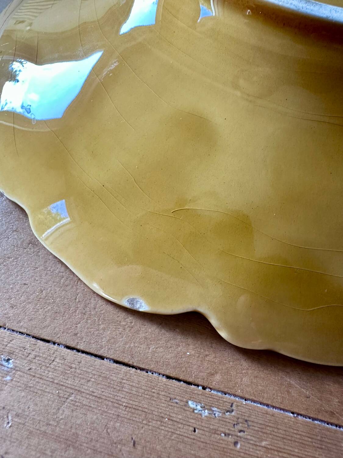 Sarreguemines slip dish