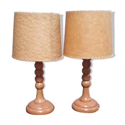 Duo de lampes vintage, 1960