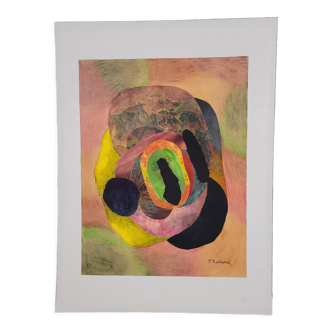 Collage Fernand Rolland Crac Tremblay 1920-2004