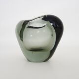 Heart-shaped vase Per Lütken for Holmegaard. Signed and dated 1902