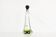 Vintage Belgian crystal glass table lamp by Val Saint Lambert
