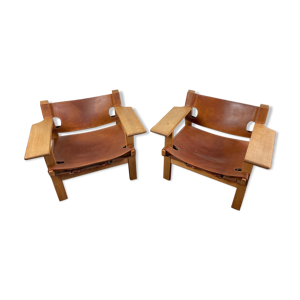 Paire de Spanish chairs