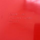Red cabinet model "4964" by Olaf Von Bohr for Kartell, 1970