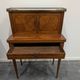 Antique Louis XVI bonheur-du-jour in marquetry and brass – Circa 1900