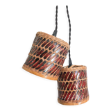 Set of 2 wicker walkers
