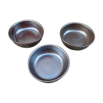 Set 3 stoneware bowls