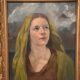 Huile sur toile française – “Madonna” par Philippe de Rougemont – Vintage
