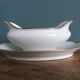Betoule and Legrand Limoges porcelain sauceboat