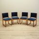 Set of four beech chairs, Danish design, 1950s, designer: Holger Jacobsen,