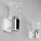 Pair of Targetti Wall Lights, Italy, 1970