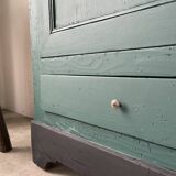 Green hosiery wardrobe