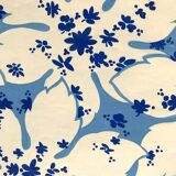 Original gouache on paper by Editions JEHLEM, floral decoration (rosette), twentieth century, Paris