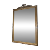Miroir doré style Louis XVI