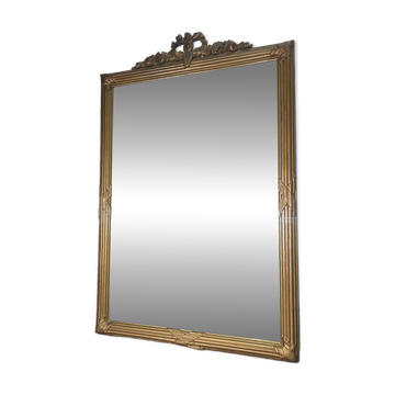 Golden mirror in Louis XVI style