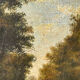 Old painting from the Barbizon school signed / oil on canvas signed