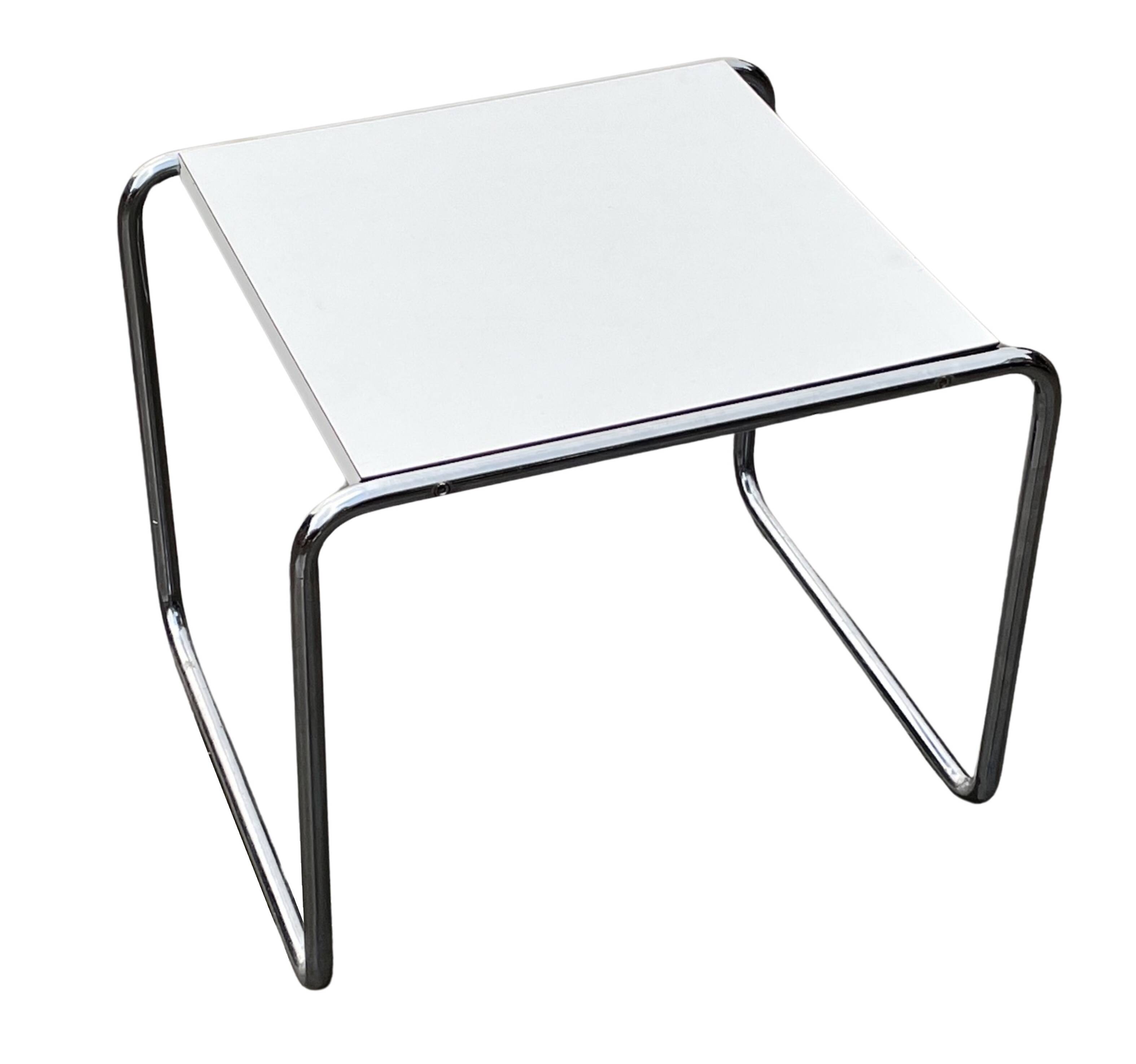 Vintage Gavina "Laccio" coffee table, Marcel Breuer 1970s  design